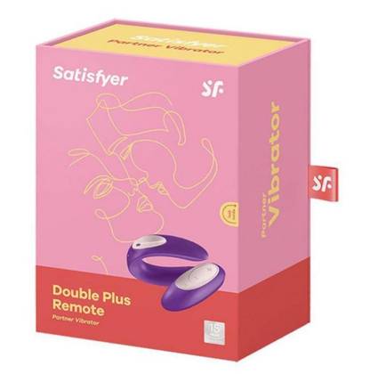 Satisfyer Double Plus Remote Vibrator 1 Unit