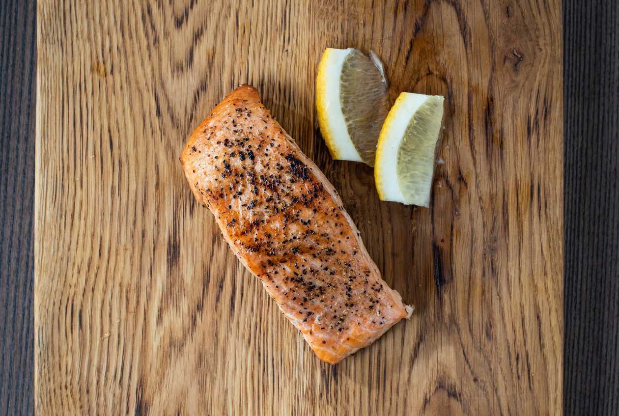 Lašišos filė kepsnys