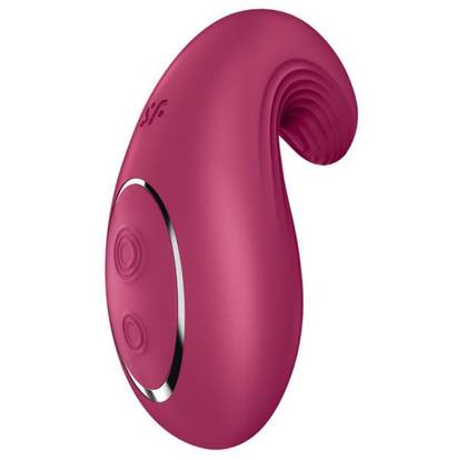 Satisfyer Dipping Delight Usb Vibration Clitoral Stimulator Red