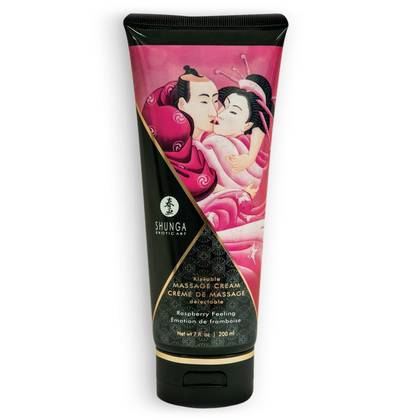 Shunga Raspberry Emotion Massage Cream 200ml