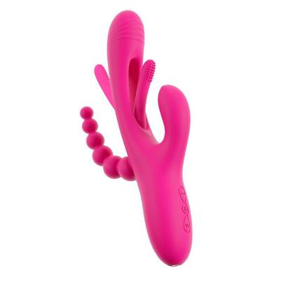 Triple Vibrator with Tongue