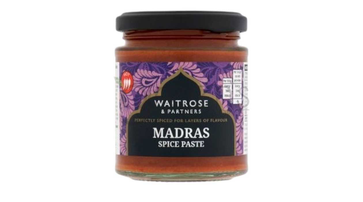 Waitrose Madras Curry Paste 180G