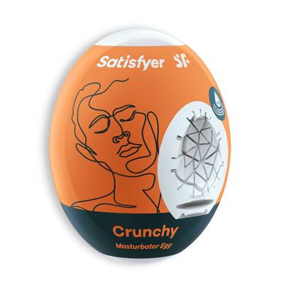 Satisfyer Masturbator Egg Crunchy Masturbator