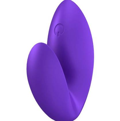 Satisfyer Love Riot Usb Vibration Finger Clitoral Stimulator Purple
