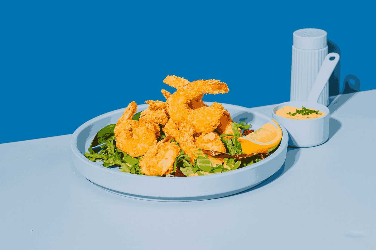 Crusty Shrimps cu Sos Mayo&Sriracha 250/50gr