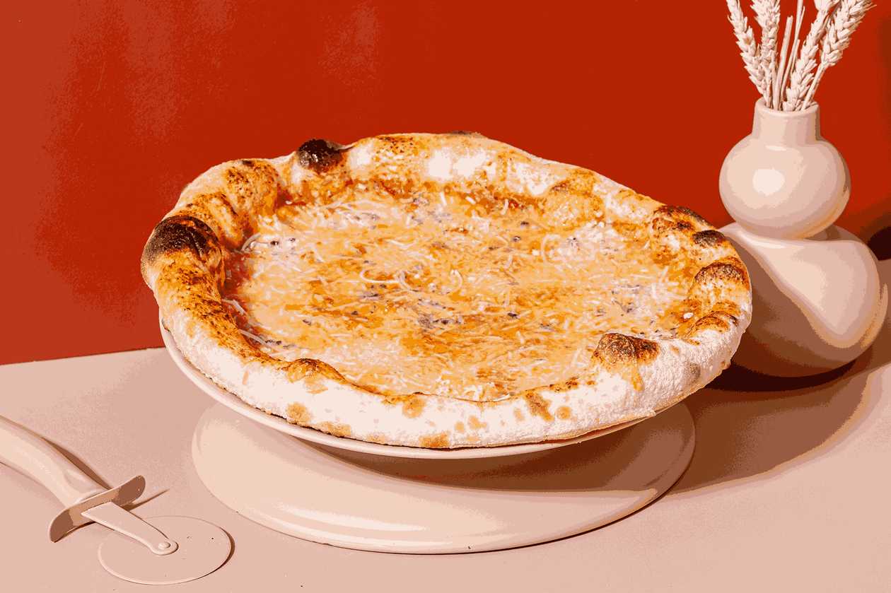 Pizza Quattro formaggi 400gr