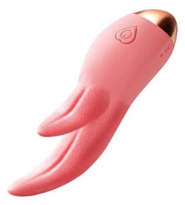 Double Tongue And Licking Vibrator