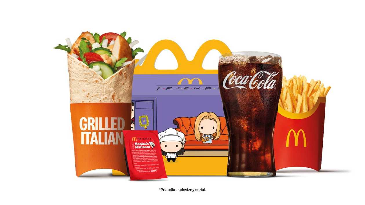 Grilled Italian McWrap Priatelia menu