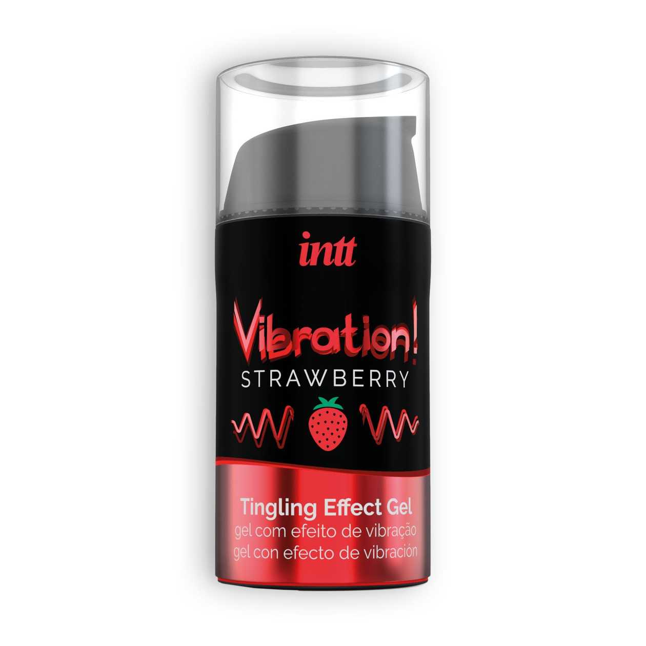 Intt Vibration Strawberry Vibration Gel 15ml