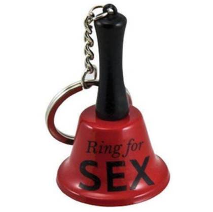 Ring For Sex Bell Keychain