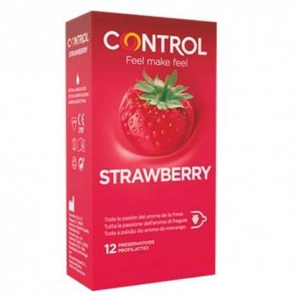 Control Strawberry Condoms Box of 12