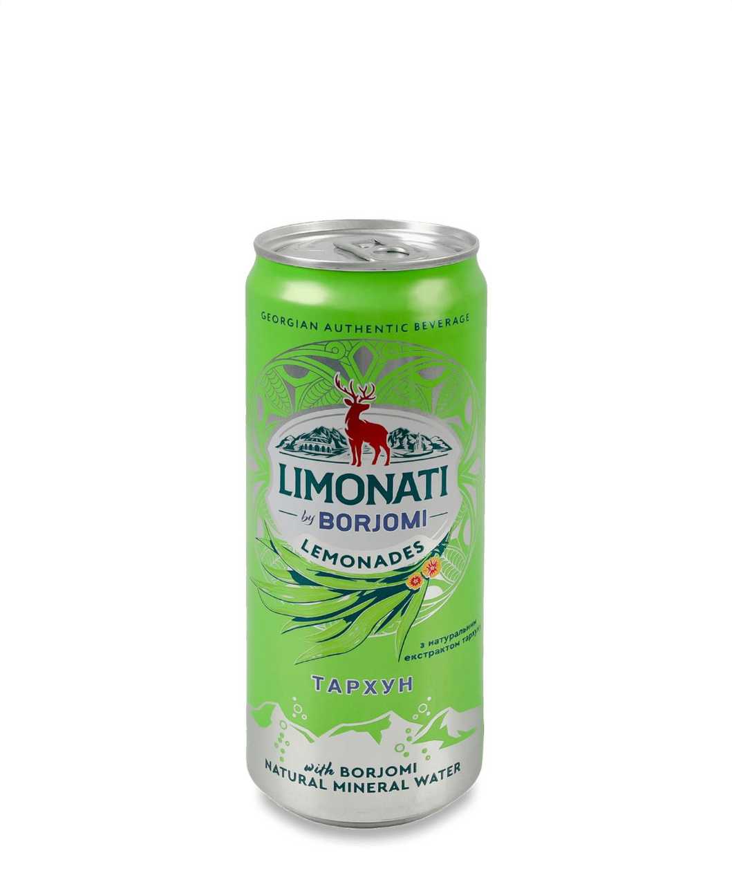 Лімонаті від Боржомі 0,33 (з/б) Тархун