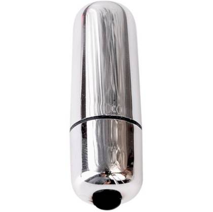 Silver Mini Vibrating Bullet