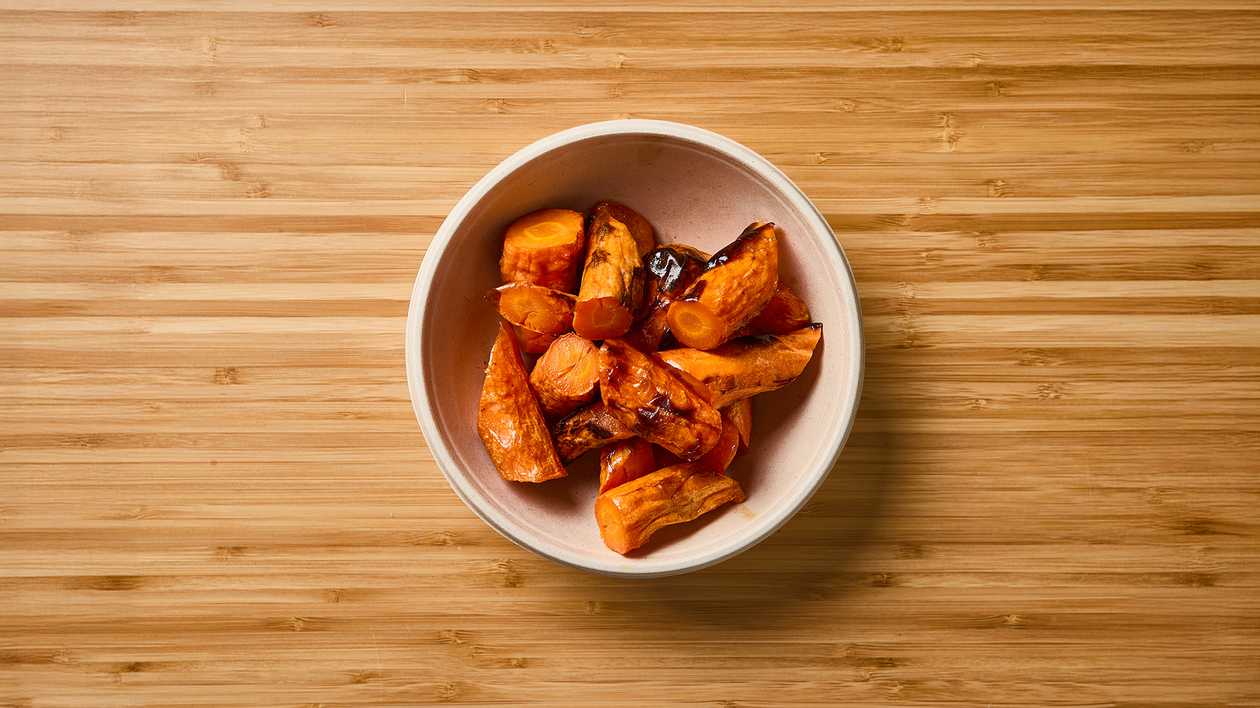 Grilled Carrots Side