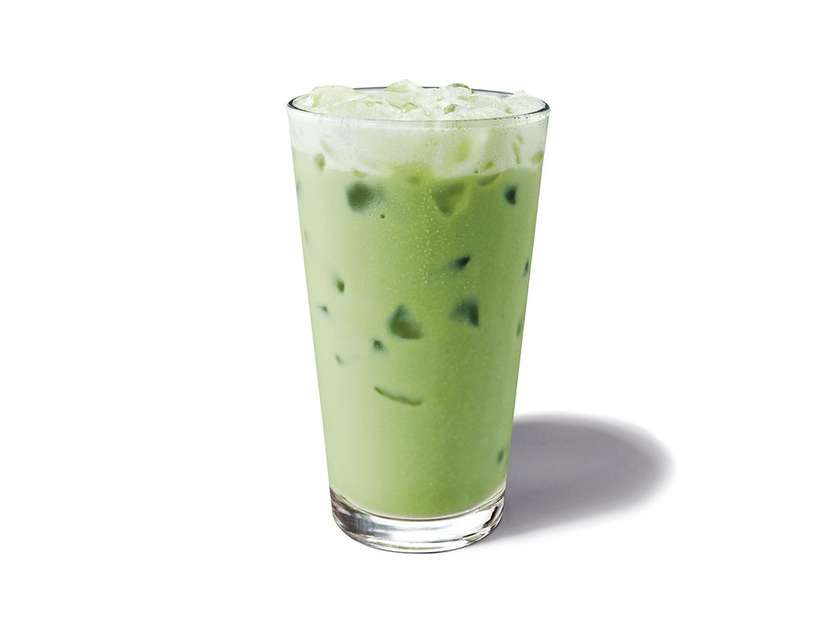 Iced Matcha Green Tea Latte