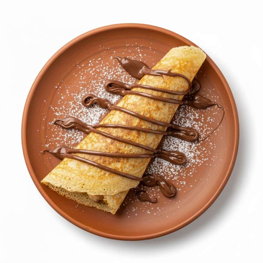 Dosa with Nutella
