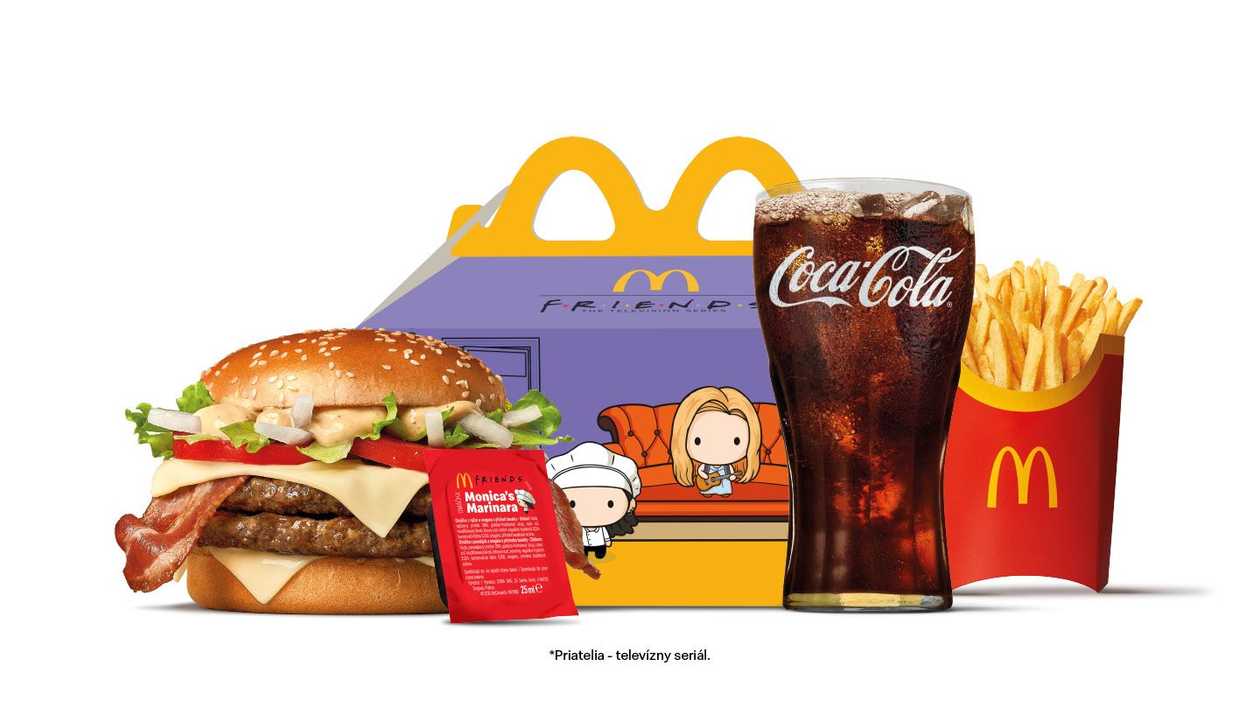 Double Big Tasty Bacon Priatelia menu