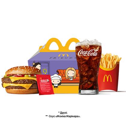 Double Royal Cheeseburger Friends Menu