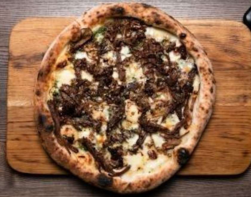 Pesto con manzo pica