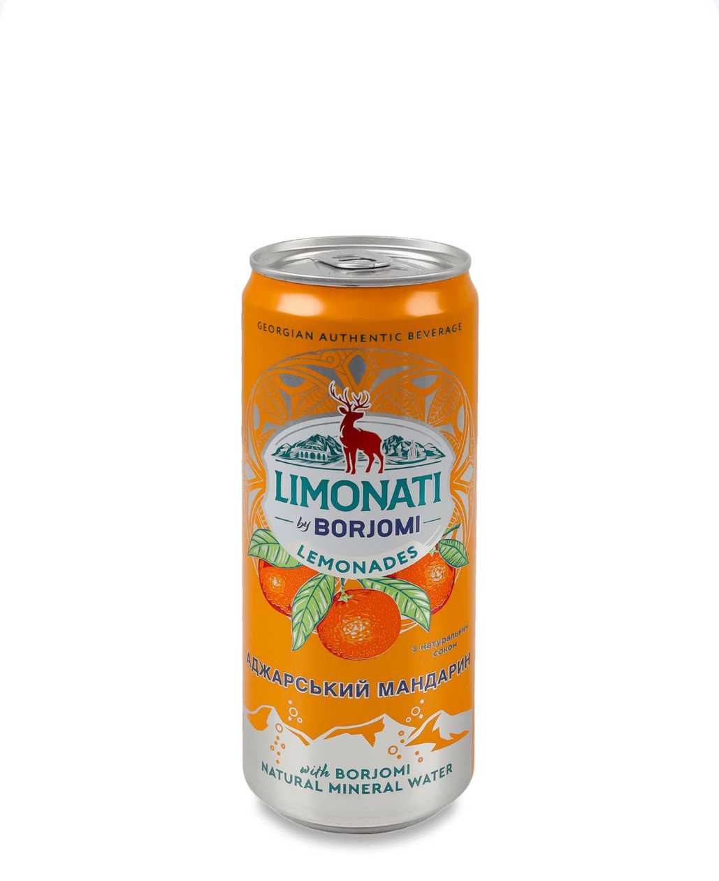 Лімонаті від Боржомі 0,33 (з/б) Аджарський мандарин