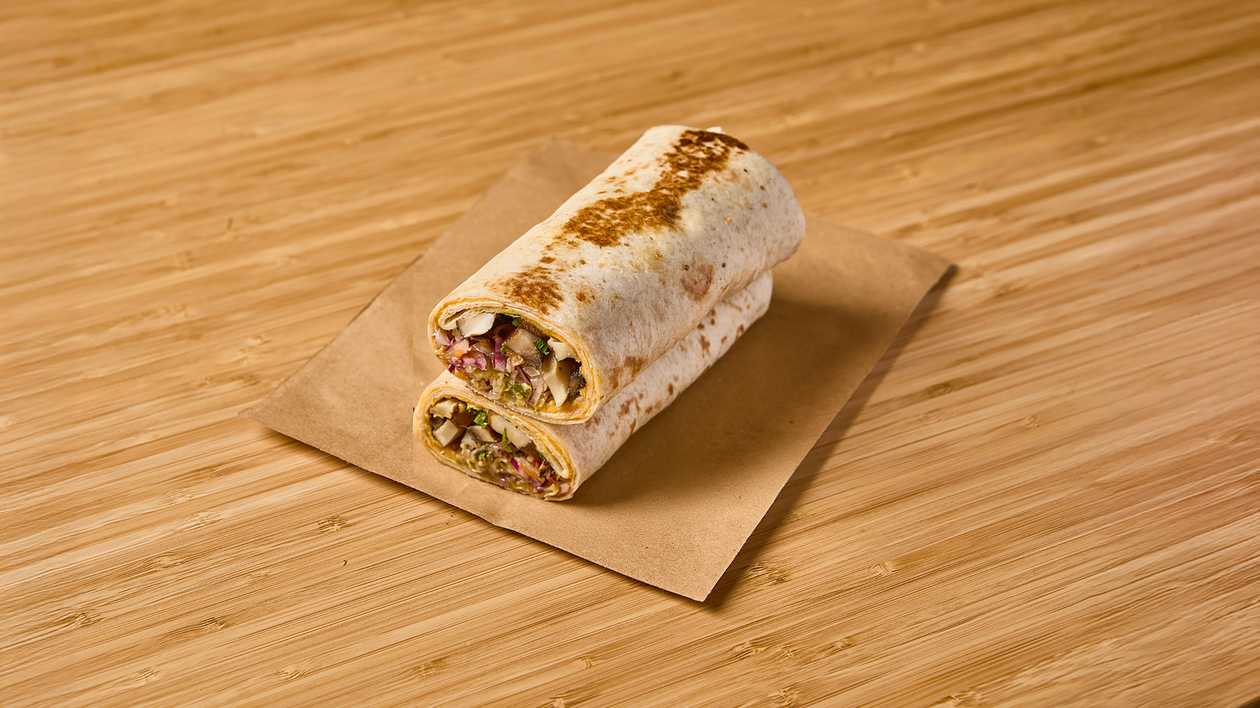 Portobello Mushroom Wrap