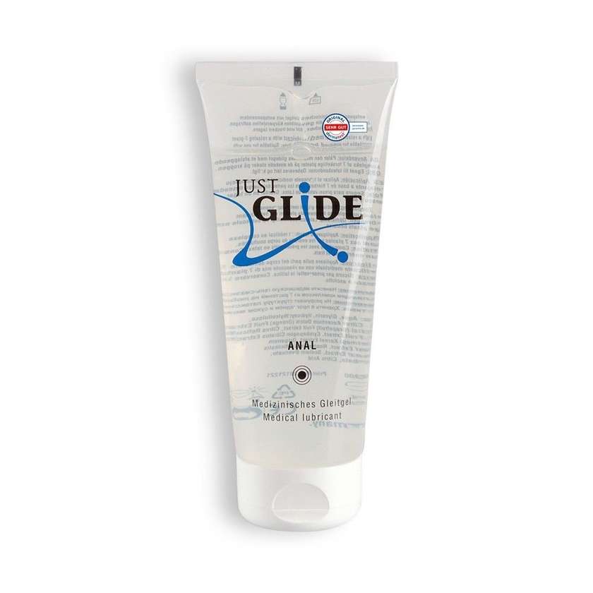 Just Glide Anal Water-Based Lubricant 200ml