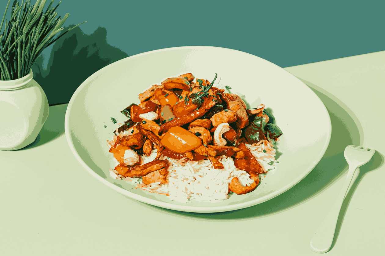 Hoisin Chicken Caju cu Orez 420gr