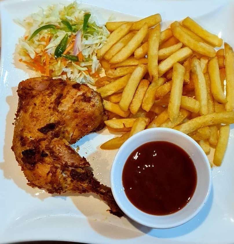 Potato Chips & Grilled Chicken