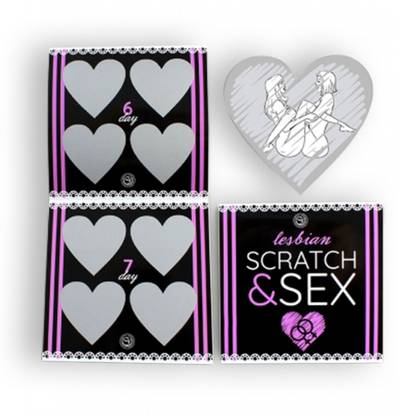 Secret Play Scratch & Sex Lesbian Scratch Card