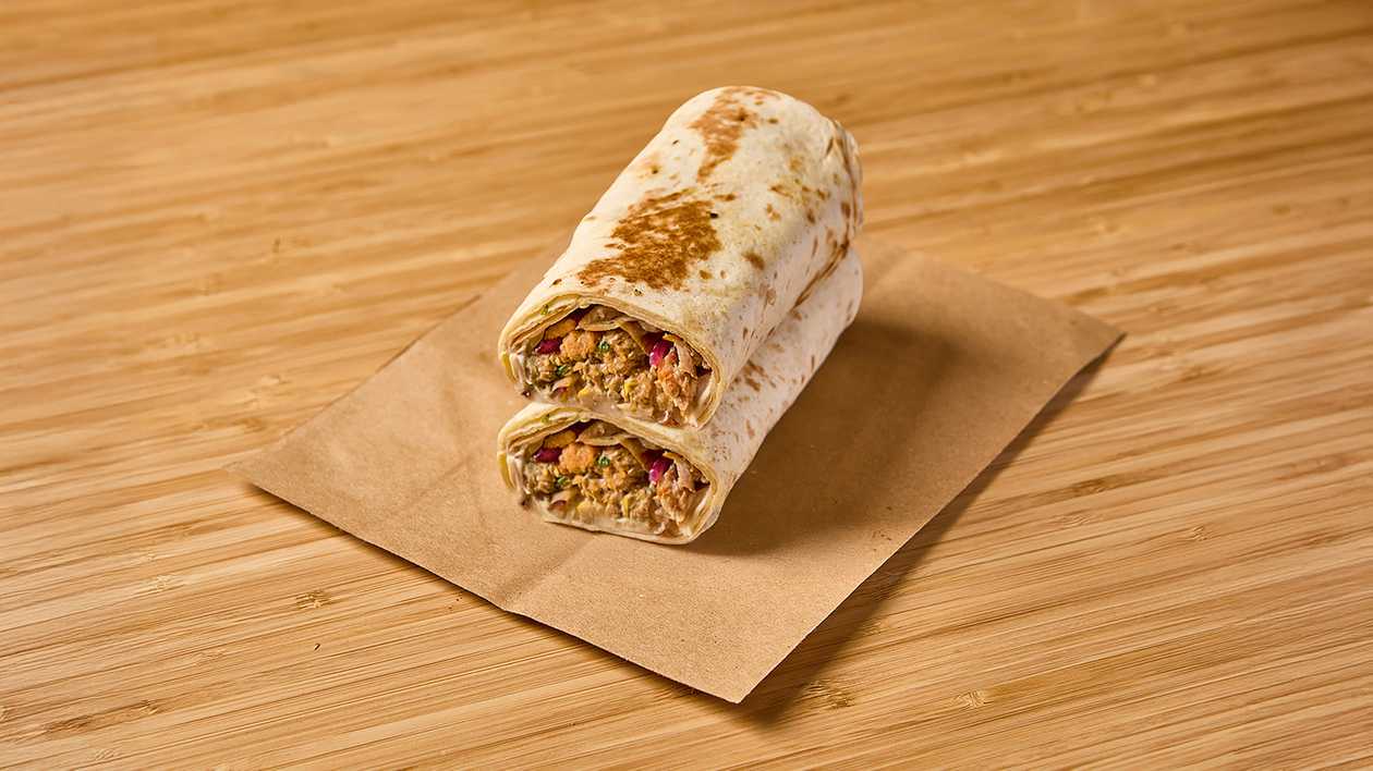 Plant-Based Patty Wrap