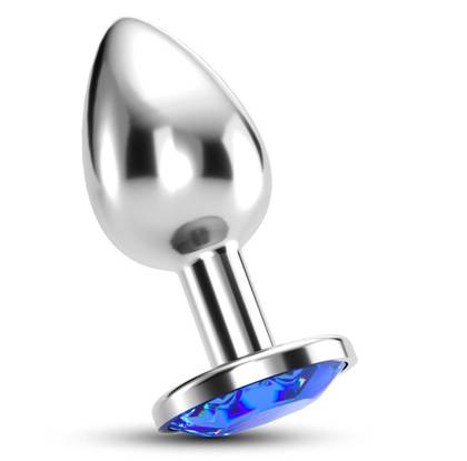 Small Blue Bijou Jewel Anal Plug