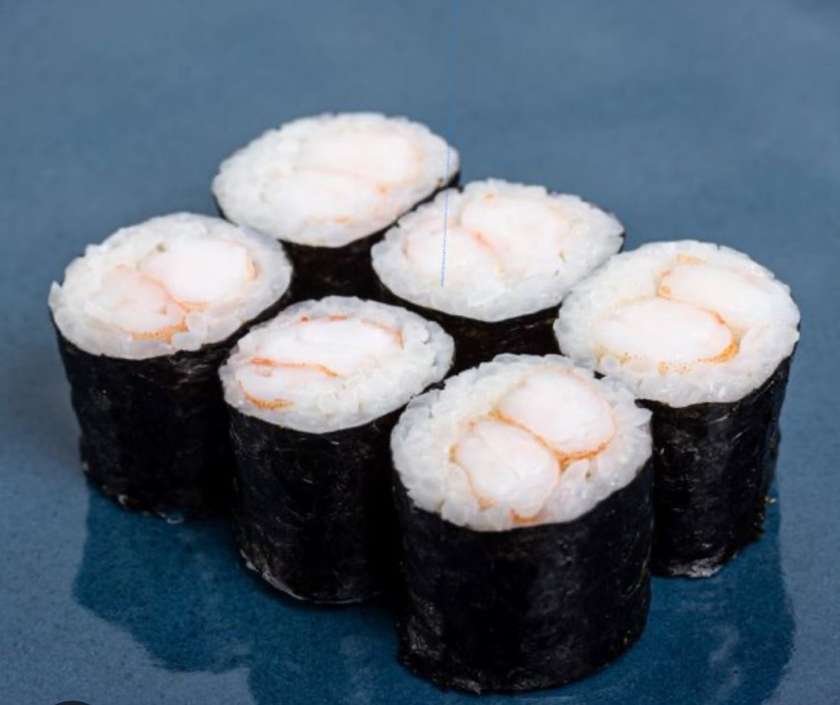 (S17) 6ks varená kreveta maki