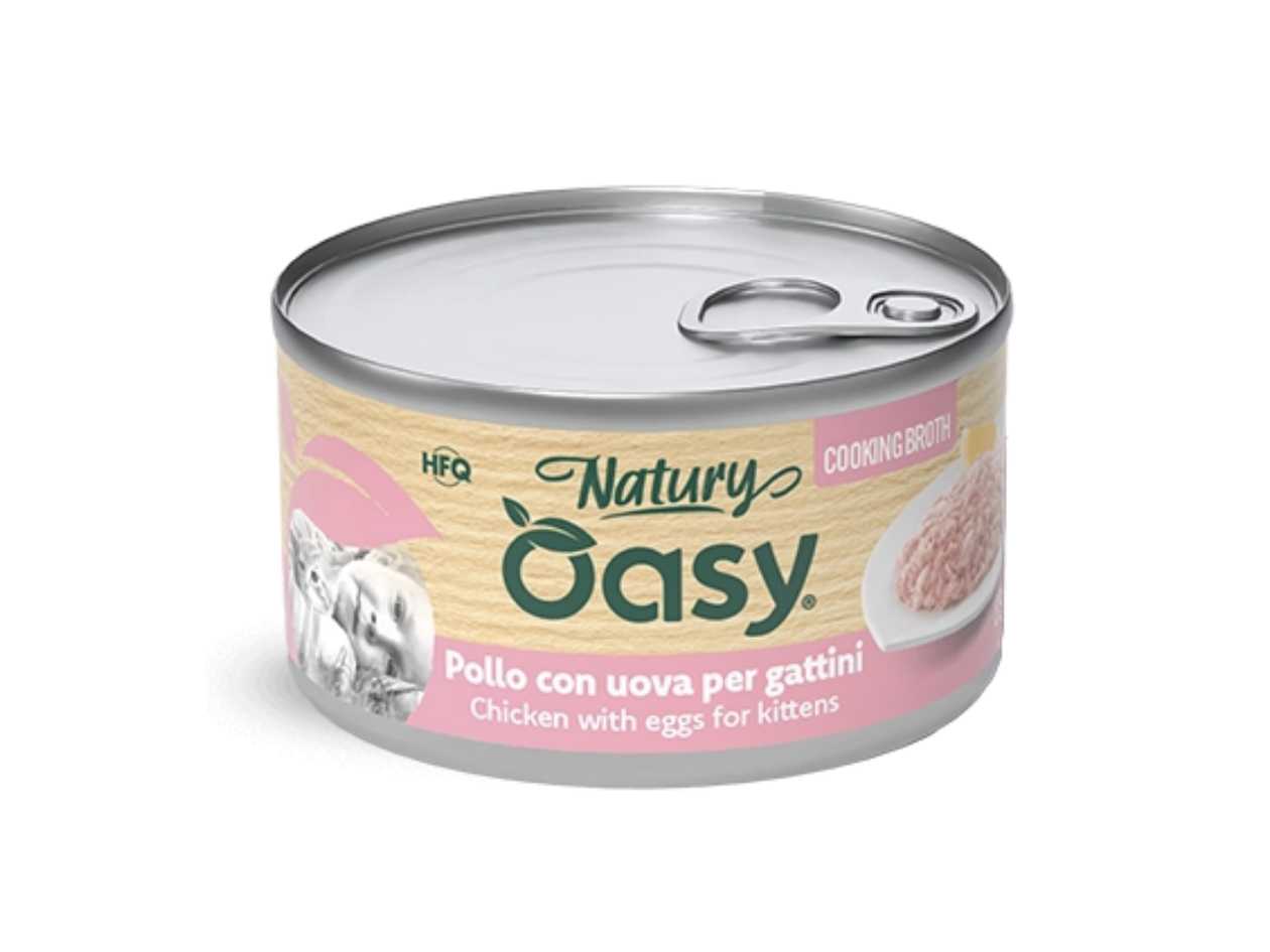 Oasy Natury Chicken and Egg Kitten Cooking Broth 85g