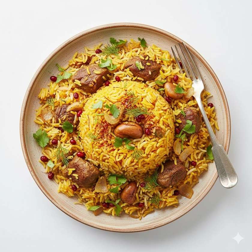 Biryani with Meat