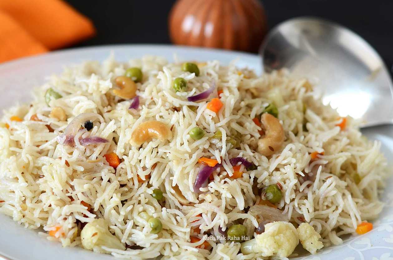 Green Peas Pulao