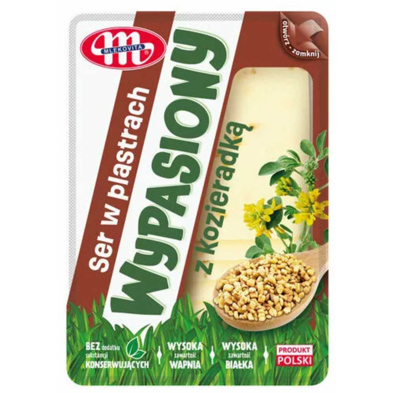 Ser z Kozieradką Plastry Mlekovita 135g