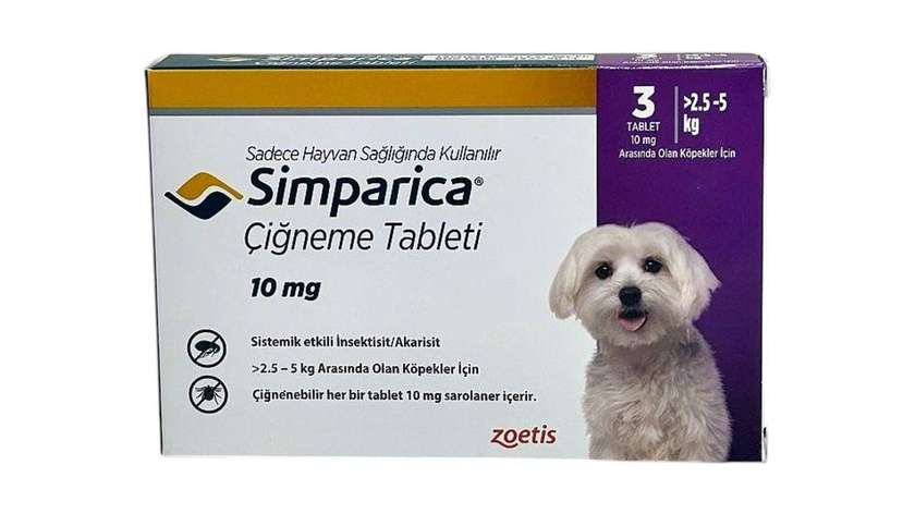 Simparica 2.5-5kg 1 tablet for dogs