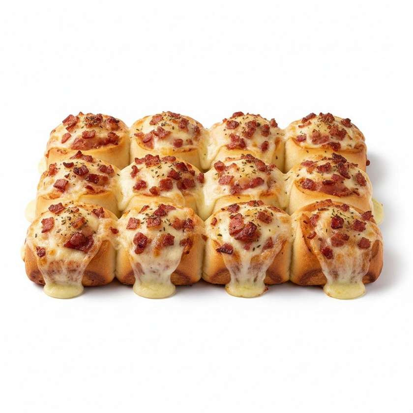 Pizza rožky slaninkové