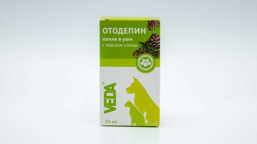 Veda Otodipine Ear Drops for Dogs and Cats