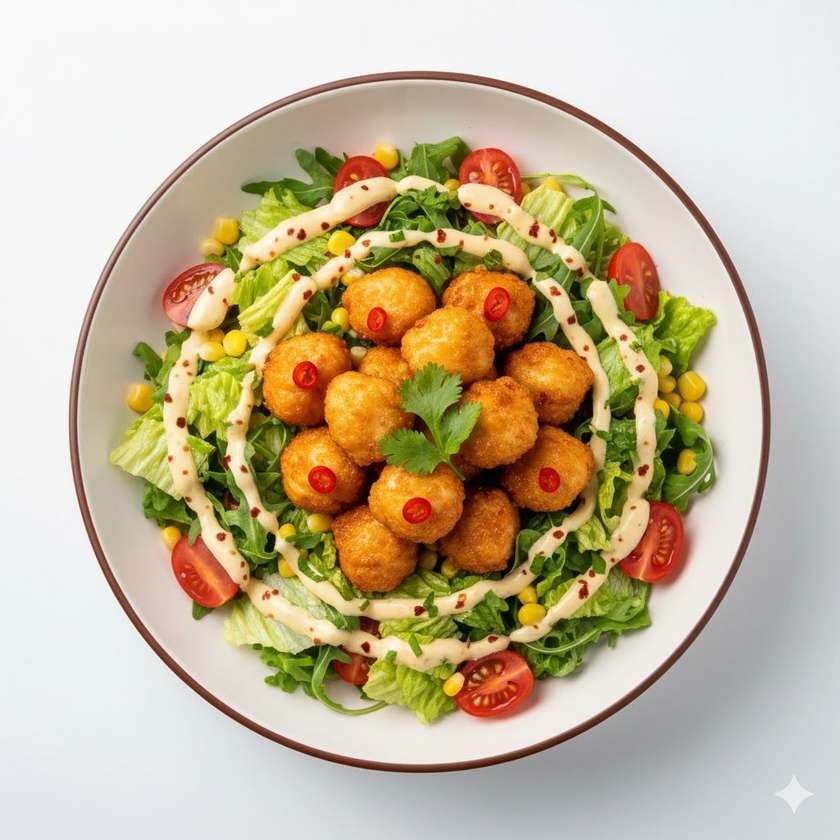 Chicken Popcorn Salad