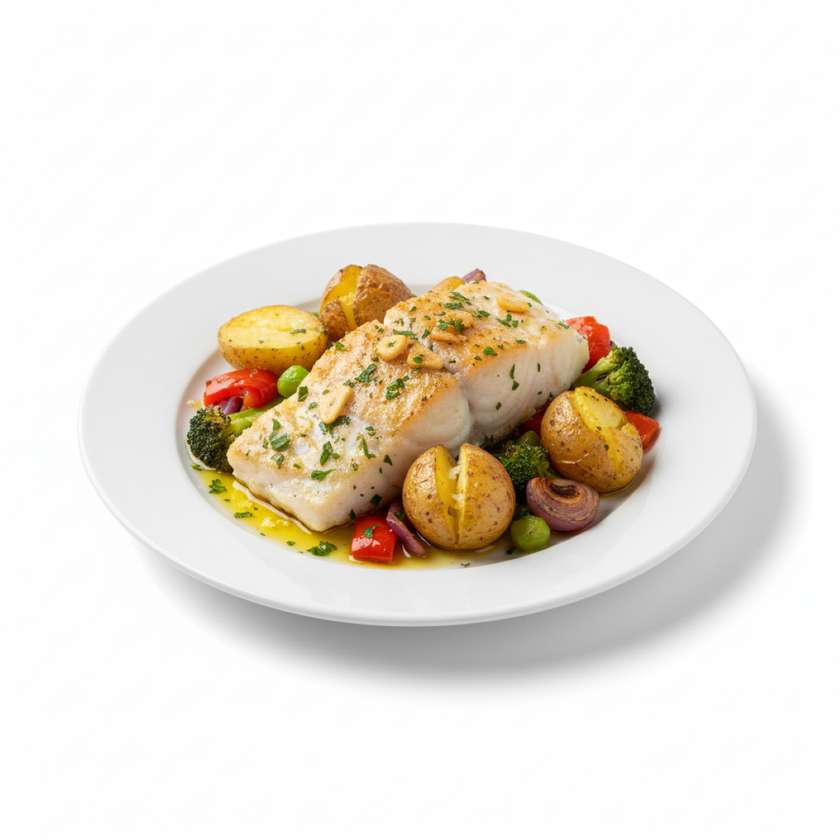 Bacalhau à Lagareiro Especial 1 Pessoa