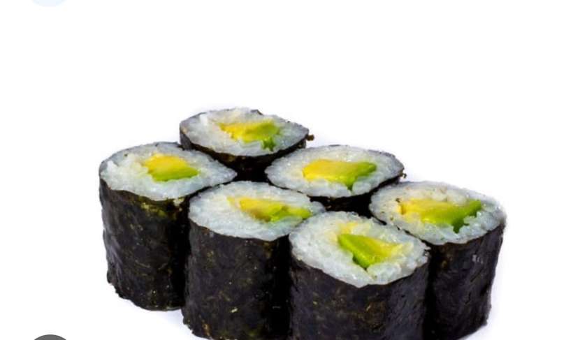 (S18) 6ks avokádo maki