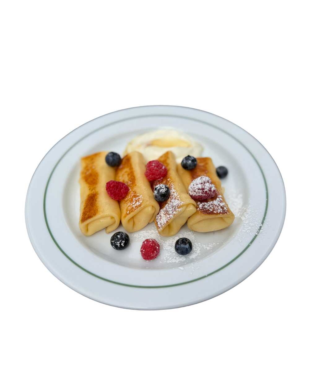 Crepes with cottage cheese