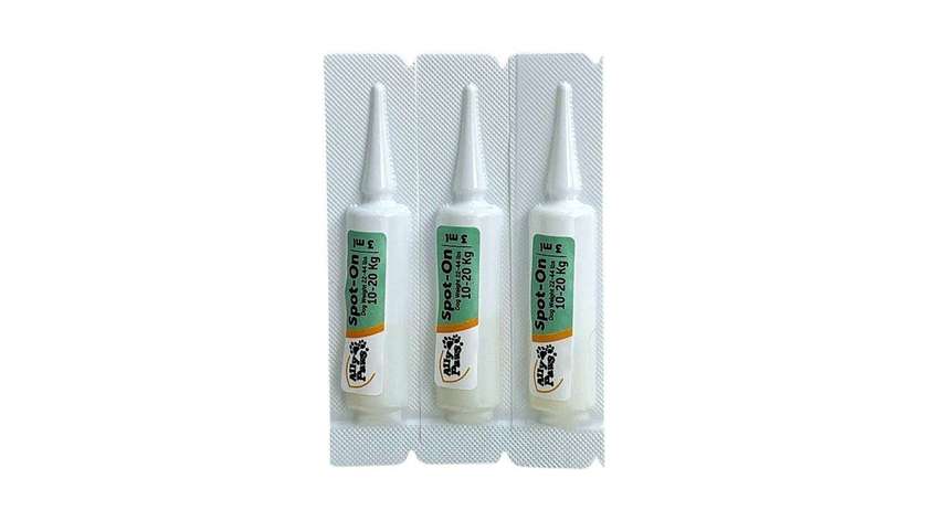 AllyPaws Flea and Tick Spot-On for Dogs 10-20kg