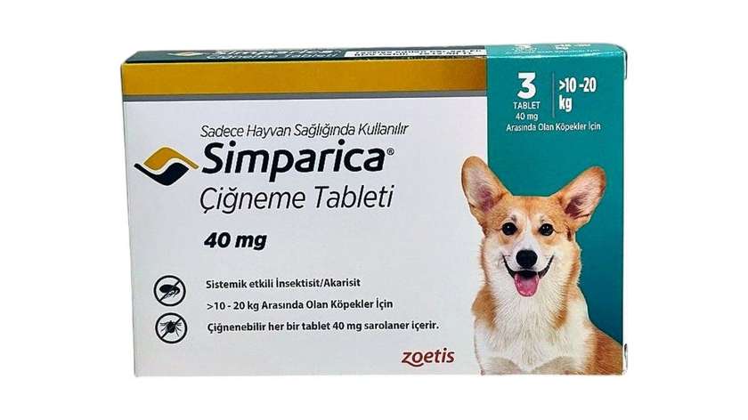 Simparica Tablet for Dogs 10-20kg