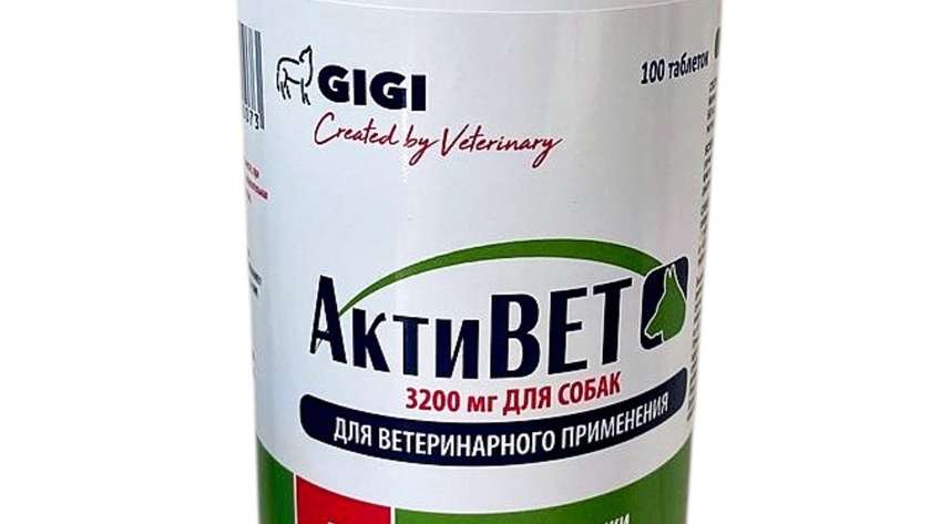 Gigi Acti Vet 3200 mg - a drug designed to improve joint function in dogs. It belongs to the category of chondroprotectors and contains glucosamine, chondroitin, MSM (methylsulfonylmethane) and other components. (sold per tablet)