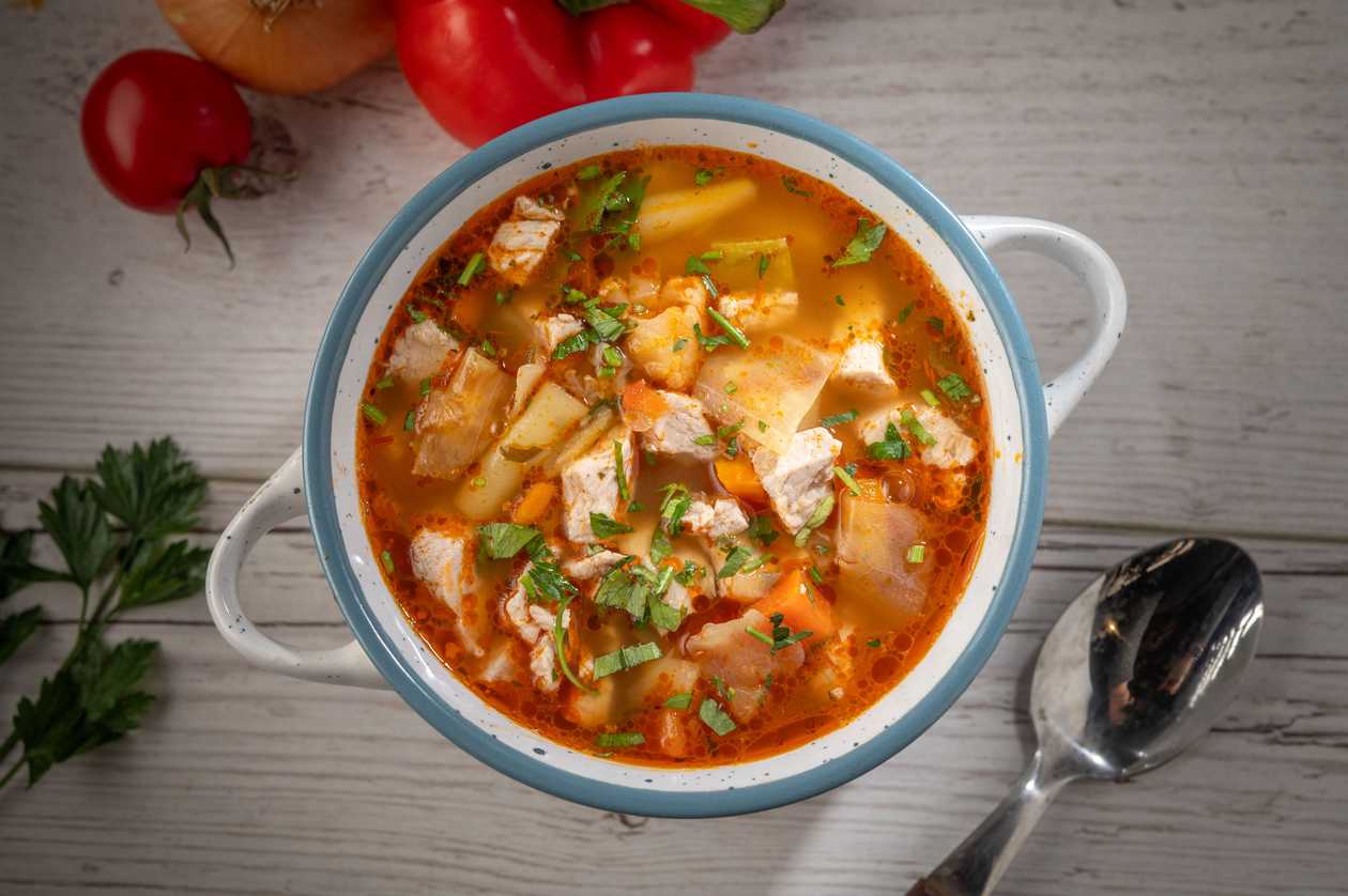 Pork Soup with Vegetables