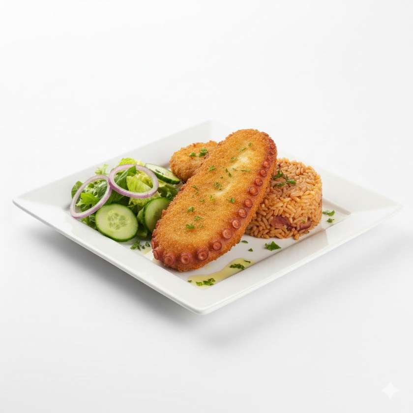 Filetes de Polvo com arroz do Mesmo 1 Pessoa