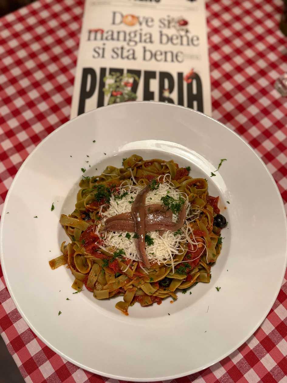 Tagliatelle puttanesca