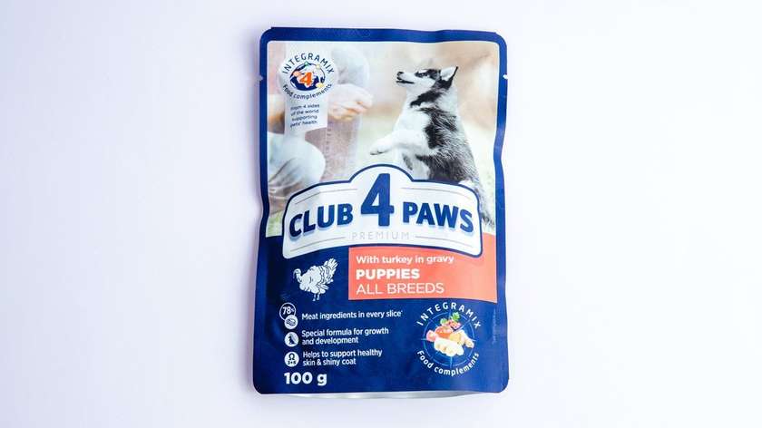 Club 4 Paws Adult Dog Food with Chicken 85g
